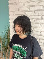 リーホリエ(Lee Horie) くりくりボブパーマ【MOMOKA】