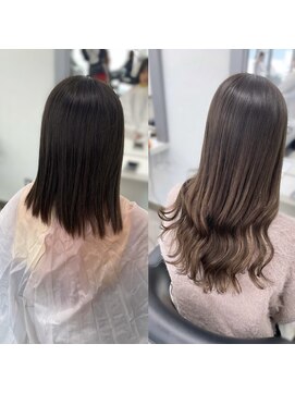ガルボヘアー 桟橋店(garbo hair) プルシールエクステ高知美容院ロング