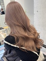 サンクマーケット 渋谷(cinq MARKET) 渋谷ミルクティーベージュハイトーンカラーヘーゼルベージュ30代