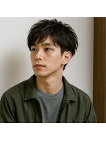 スープレックス ヘアーデザイン(SOUPREX HAIR DESIGN)&nbsp;簡単スタイリングツーブロックショート　20代 30代 40代 学割