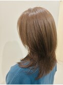 ミディアムレイヤー/レイヤーカット/髪質改善20代30代40代