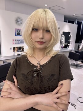 キング 梅田店(K!ng) 縮毛矯正髪質改善レイヤーカットトリートメント心斎橋美容室