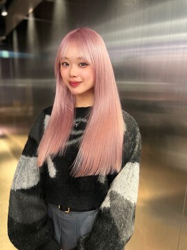 ペレ 栄 アネックス(PELE栄ANNEX) クラゲヘアー/小顔に見せるヘア/ココアベージュ/栄