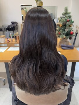 【MANA】暗髪マロンブラウン