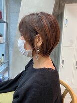 ミィ 浦和(mee)&nbsp;ショート　前髪　顔まわり