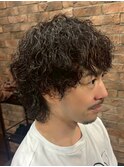 シャドウパーマ/フェザーパーマメンズパーマ/ツイストスパイラル