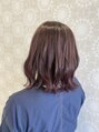 ミネヘアアンドメイク高知店 秋冬はベリー系カラーで艶髪が人気です