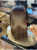 ツヤサラストレート