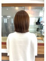 トップヘアー 中庄店(TOP HAIR fuapua)&nbsp;切りっぱなしボブ【りり】