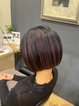 アルター(aL ter) ピンクラベンダー［イメチェン/前髪/アンブレラカラー］長野歌穂