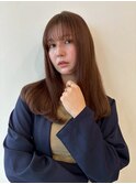 大人可愛い 艶感 ショコラベージュ