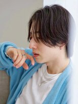 シーク 八王子(CHIC) 毛流れシースルーセンターパート縮毛矯正八王子