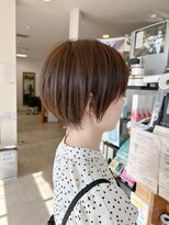 キュウヘアー(KYUU HAIR) 若見えショート×白髪ぼかしカラーで若々しく!