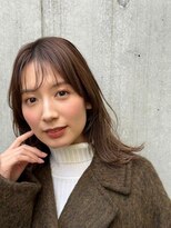 フラミューム 藤枝(flammeum)&nbsp;ミディアムレイヤースタイル