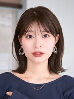 ガーデン 渋谷(GARDEN)&nbsp;レイヤーボブ ミディアムレイヤー デジタルパーマ 前髪 小顔