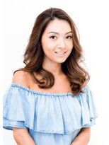 ソーホー ニューヨーク シズオカ(SOHO newyork SHIZUOKA)&nbsp;かきあげバングの大人なセミロングスタイル