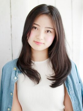 ウル 吉祥寺(ulu) かきあげ内巻きレイヤースタイル