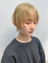 テトヘアー(teto hair)&nbsp;プラチナベージュ、プラチナブロンド、ソフトウルフ