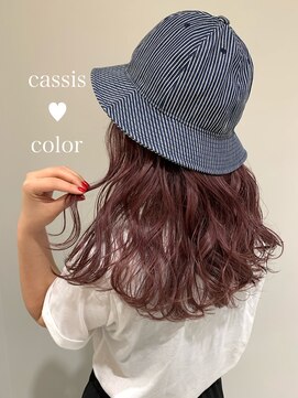 ジェニックバイノギオ(GENIC by Nogio) 【秋トレンド】カシスカラー byRISA#カシスカラー#ボルドー