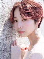 メラク バイ コア(Merak by CoRe.gn)&nbsp;ピンク系で柔らかエアリーマッシュショート/ショートカット！