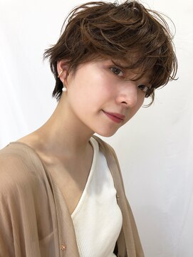 ファースト 仙台店(first) 大人綺麗美シルエットショート×ニュアンスパーマ