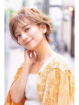 ケイト(kate) 【kate 】☆大宮 束感ショート×ミルクティーベージュ