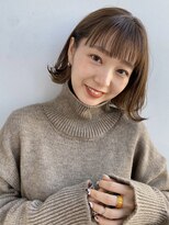 【GARDEN荒井夏海】大人可愛い小顔ボブ