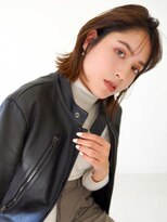 オーバーヘアー 枚方店(over hair) 【La fith】ミニウルフ×テラコッタ