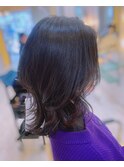 韓国風ミディアム巻き髪☆