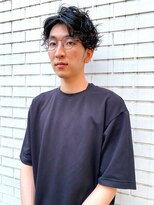 フェンヘアーアイス 中目黒(Fen.hair ici)&nbsp;メンズパーマ　メンズショート　パーマスタイル　刈り上げ