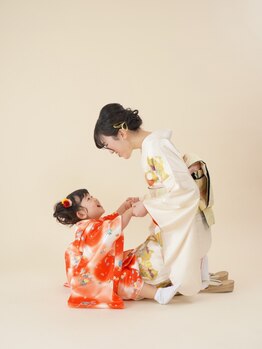 フォトリンクキポ 日本橋(Photo link ki.po)の写真/七五三/成人式/各種前撮り/婚礼/家族写真など幅広く対応可◎大切な1日を、最高の1日へ。