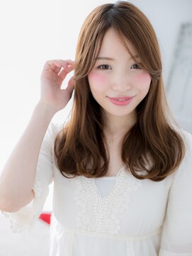 ドクターズ サロン ラブ(Dr's Salon LAB) くせ毛風ナチュラル毛先ふんわりカールロングf古河20代30代40代