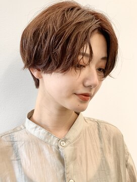 トレス(TRESS) ショートヘア　パーマ　前髪　原宿　表参道　渋谷