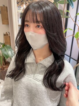 ロンド ブランシュ 錦糸町北口(Lond blanche) 【依田友海】ダークブラウン ラフウェーブミディ