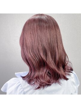 ミル(1001 mille) ピンクカラー/ピンクコーラル/ピンクベージュ/ミディアムヘア