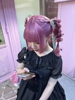 ティアム 渋谷店(Tiam shibuya) 前髪/マチルダボブ/ピンクベージュ/インナーグレージュ