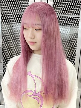 ウィコ 新宿(WICO) パステルピンク[新宿駅/グレーベージュ/黒髪]