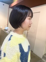 ハル ヘアスタジオ(haRu hair studio) まん丸みショートボブ
