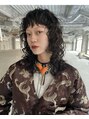 カシェ ホリエ(CACHE HORIE)&nbsp;ウルフカット/ハードパーマレイヤーとハードパーマは相性◎