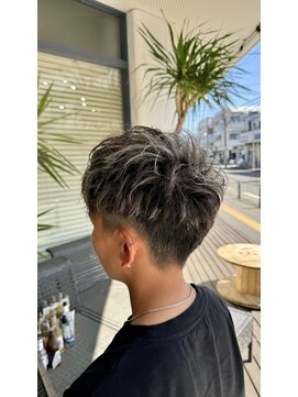 アルール バイ フェローズ(ARULE by fellows) ハイライトメッシュ×ツーブロック