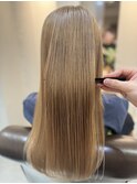 ブリーチ毛でもツヤのある髪に!