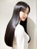 美髪縮毛矯正＋髪質改善プレミアムTR＋美髪カラー＋デザインカット　￥31000
