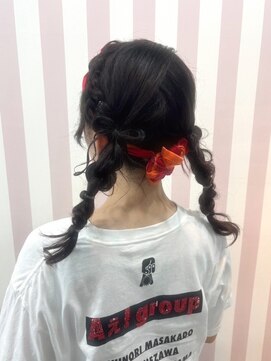 ゴート アミティ(G.O.A.T AMITY) ガーリースタイル/心斎橋/ヘアメ/セットサロン