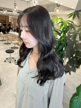 ミズチャーム(Ms.CHARM) 韓国スタイル/レイヤー/グレージュカラー/イメチェン