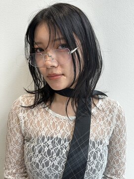 チル 福井駅前店(Chill) 福井駅前韓国風くびれヘア黒上シースルーレイヤーカット髪質改善