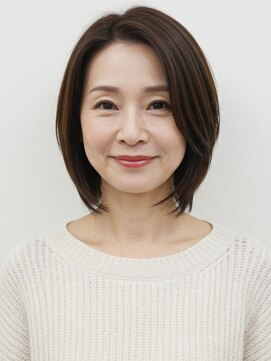 アイスタイル 西条西店(I STYLE) 40代にオススメ★上品なくびれレイヤーボブ