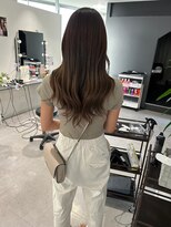 キング(K!ng)&nbsp;縮毛矯正髪質改善ハイライトレイヤーカット枚方美容室エクステ