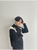 爽やかメンズカット/センターパート/フェード/ビジネス/刈り上げ