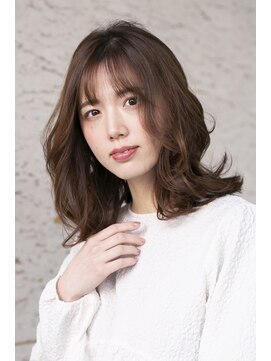 スタジオテオ(studio Teo) ふんわりルカール×小顔ミディアムローレイヤー