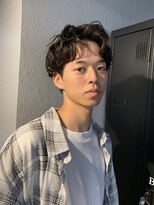 ロナ 岡崎竜美丘店(RONA)&nbsp;メンズ外国人風ニュアンスパーマ